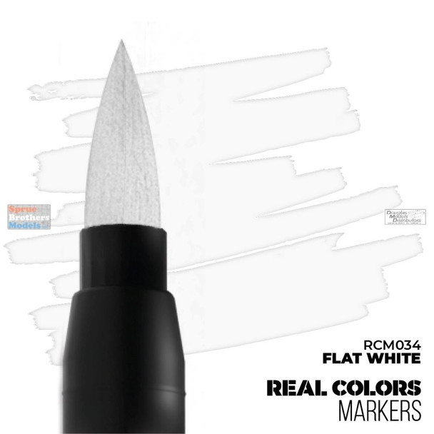 AKIRCM0034 AK Interactive Real Color Marker - Flat White