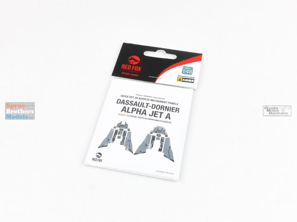 RFSQS48204 1:48 Red Fox Studio Instrument Panels - Alpha Jet A (KIN kit)