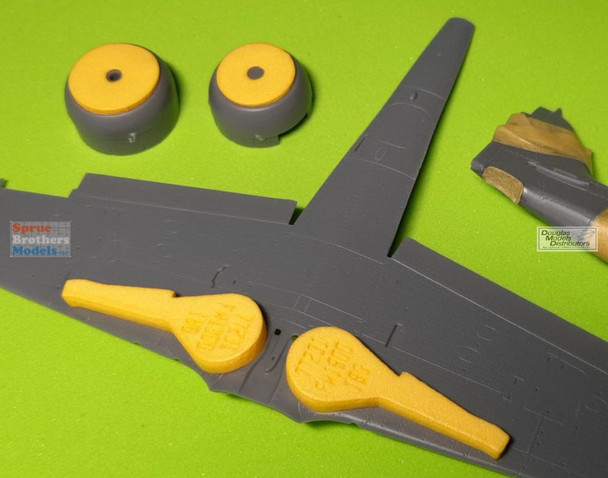 OMK77231 1:72 Omask Wheel Bay Plugs - Fw190D (IBG kit)