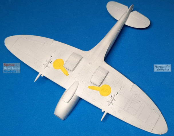 OMK77234 1:72 Omask Wheel Bay Plugs - Spitfire Mk.VIII/IX/XVI (EDU kit)