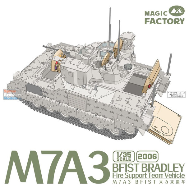 MGF2006 1:35 Magic Factory M7A3 B-FIST Bradley Fire Support Team Vehicle