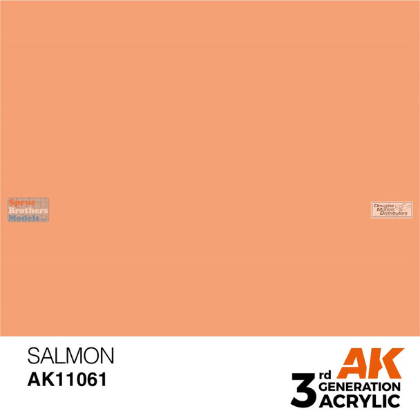 AKI011061 AK Interactive 3Gen Acrylic Paint 17ml - Salmon