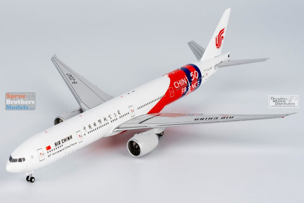 NGM73047 1:400 NG Model ULTIMATE Air China B777-300ER Reg #B-2047 '50 Years of China & France Diplomatic Relations' (pre-painted/pre-built)