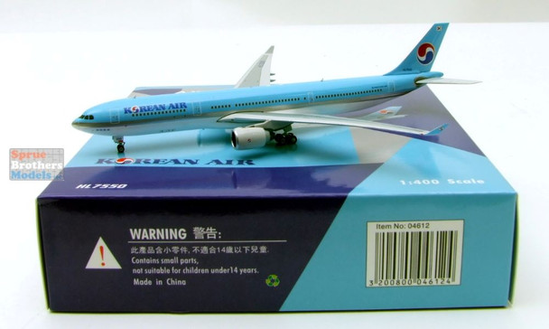 PHX04612 1:400 Phoenix Model Korean Air Airbus A330-300 Reg #HL7550 (pre-painted/pre-built) PHX04612 1:400 Phoenix Model Korean Air Airbus A330-300 Reg #HL7550 (pre-painted/pre-built)