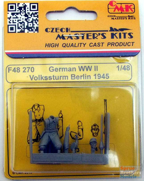 CMKF48270 1:48 CMK Figures - German WW2 Volksstrum Berlin 1945 (1 figure)