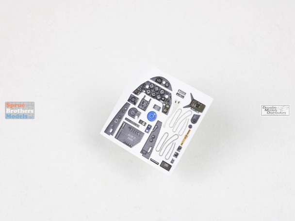RFSQS32196 1:32 Red Fox Studio Instrument Panels - Bf109F-4 (TRP kit)