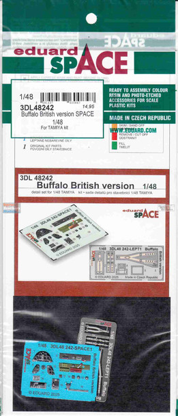 EDU3DL48242 1:48 Eduard SPACE - Buffalo [British Version] (TAM kit)
