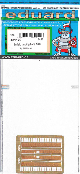 EDU481170 1:48 Eduard PE - Buffalo Landing Flaps (TAM kit)