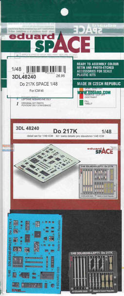 EDU3DL48240 1:48 Eduard SPACE - Do217K (ICM kit)