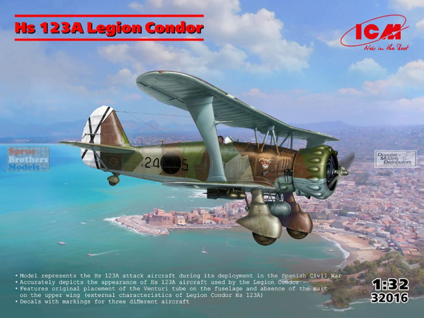 ICM32016 1:32 ICM Hs123A Legion Condor