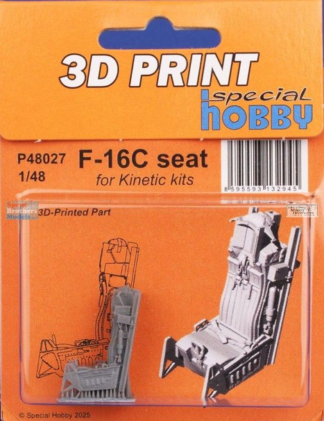 SPHP48027P 1:48 Special Hobby F-16C Falcon Ejection Seat (KIN kit)