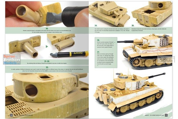 AMM6311 AMMO by Mig - Zimmerit: The Ultimate Modelling Guide