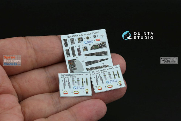 QTSQD72099 1:72 Quinta Studio 3D Decal - KA-6D Intruder Tanker (FUJ kit)