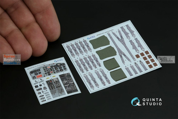 QTSQDS35158 1:35 Quinta Studio 3D Decal - UH-1B Huey (TRP kit) Small Version