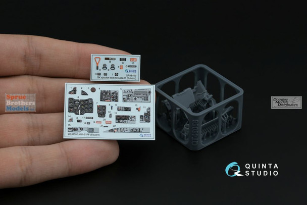 QTSQD48550R 1:48 Quinta Studio 3D Decal - MiG-21PF Fishbed + Resin (EDU kit)