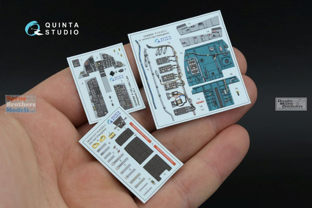 QTSQD48598 1:48 Quinta Studio 3D Decal - F-15C Late F-15J Late Eagle (HAS kit)