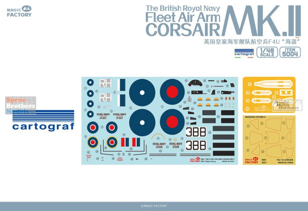 MGF5004 1:48 Magic Factory Corsair Mk.II Fleet Air Arm