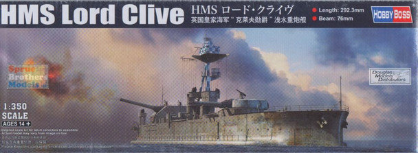 HBS86518 1:350 Hobby Boss HMS Lord Clive