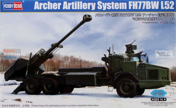 HBS84579 1:35 Hobby Boss Archer Artillery System FH77BW L62 HBS84579 1:35 Hobby Boss Archer Artillery System FH77BW L62