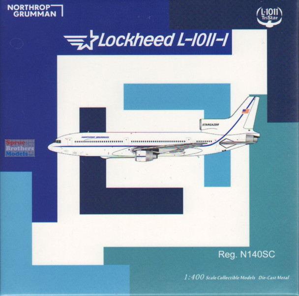 NGM31037 1:400 NG Model Northrop Gumman Lockheed L-1011-1 Reg #N140SC (pre-painted/pre-built)