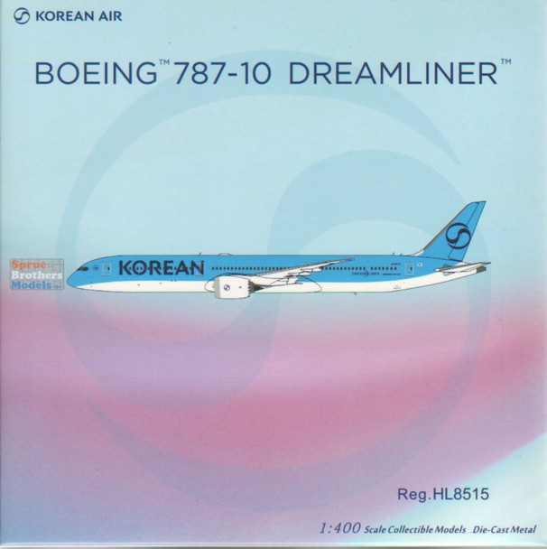 NGM56033 1:400 NG Model Korean Air B787-10 Reg #HL8515 (pre-painted/pre-built) NGM56033 1:400 NG Model Korean Air B787-10 Reg #HL8515 (pre-painted/pre-built)
