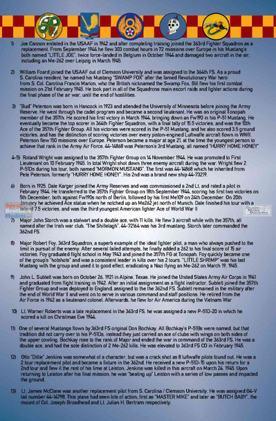 BMA48045 1:48 Bullseye Model Aviation Decals - P-51D Mustang Yoxford Boys #9 BMA48045 1:48 Bullseye Model Aviation Decals - P-51D Mustang Yoxford Boys #9