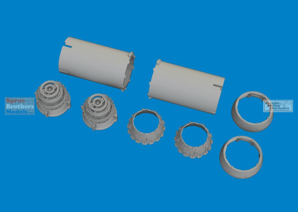 EDU6481141 1:48 Eduard Brassin - Jaguar GR.1 Exhaust Nozzle (AFX kit)