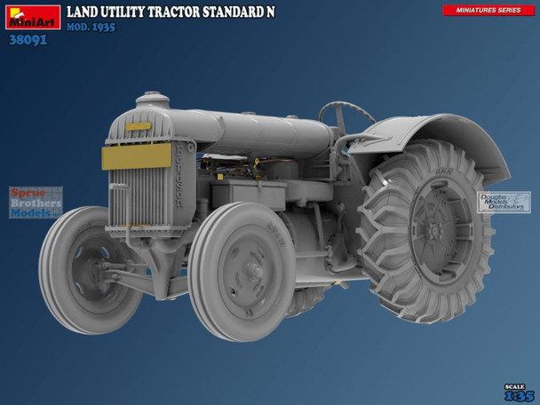 MIA380911:35 Miniart Land Utility Tractor Standard N Mod 1935 MIA380911:35 Miniart Land Utility Tractor Standard N Mod 1935