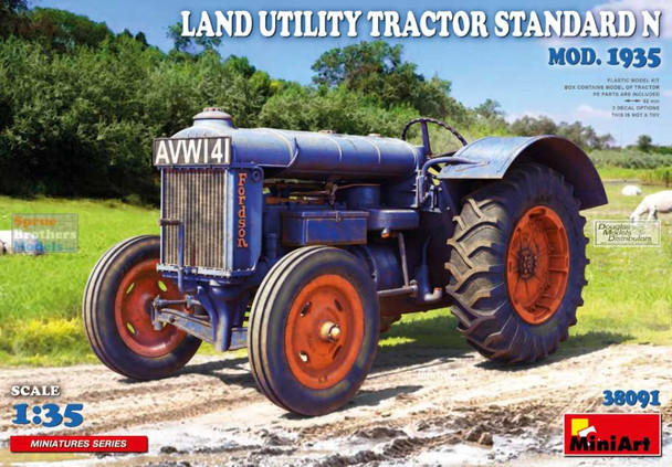 MIA380911:35 Miniart Land Utility Tractor Standard N Mod 1935 MIA380911:35 Miniart Land Utility Tractor Standard N Mod 1935