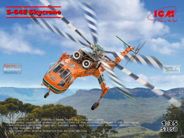 ICM53058 1:35 ICM S-64E Skycrane