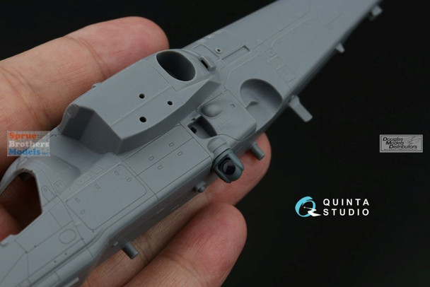 QTSQP72015R 1:72 Quinta Studio - Ka-52 Hokum Optical Elements for Vitebsk Protection Complex (DRM kit)