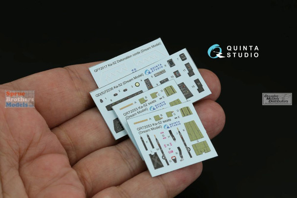 QTSQD72236 1:72 Quinta Studio 3D Decal - Ka-52 Hokum (DRM kit)