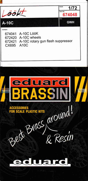 EDU674048 1:72 Eduard LookPlus - A-10C Thunderbolt II (GWH kit)