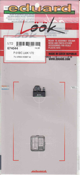 EDU674044 1:72 Eduard Look - P-51B P-51C Mustang (ARM kit)