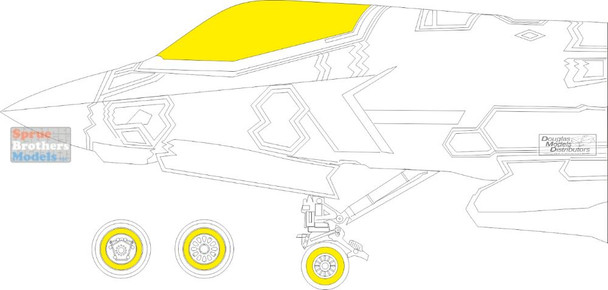 EDUCX697 1:72 Eduard Mask - F-35C Lightning II (TAM kit)