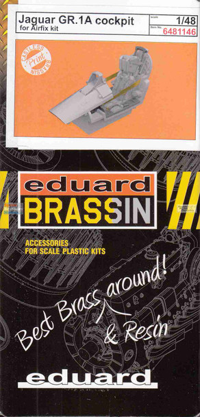 EDU6481146 1:48 Eduard Brassin - Jaguar GR.1A Cockpit Set (AFX kit)