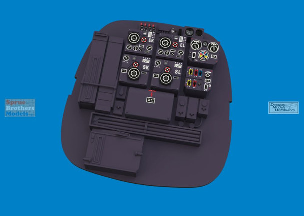 EDU6481148 1:48 Eduard Brassin - Ju88A-4 Radio Section (EDU/ICM kit)