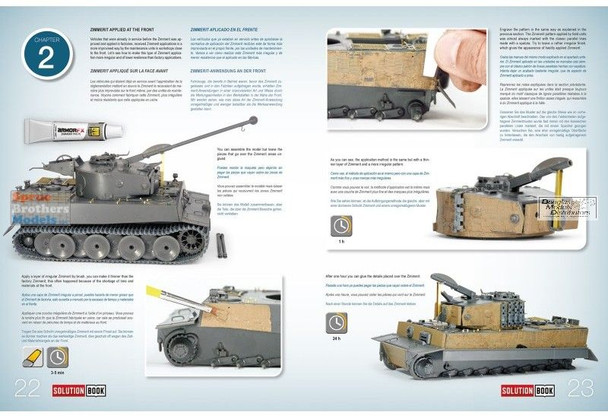 AMM7906 AMMO by Mig Solutions Box Mini - How to Apply Zimmerit On Your Models AMM7906 AMMO by Mig Solutions Box Mini - How to Apply Zimmerit On Your Models