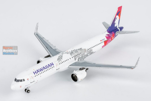 NGM13133 1:400 NG Model Hawaiian Airlines Airbus A321neo Reg #N215HA (pre-painted/pre-built)