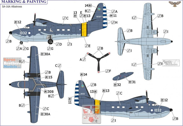 MDVSV14009 1:144 Modelsvit SOVA-M HU-16A Albatros
