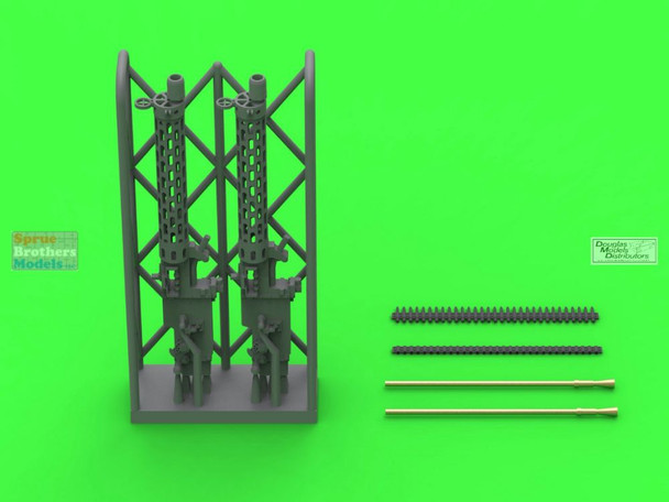 MASAM48183 1:48 Master Model - Spandau LMG 08/15 with Short Charging Handle