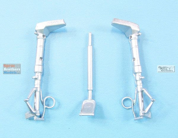 SAC32191 1:32 Scale Aircraft Conversions - Bf109K Landing Gear (KOT kit)