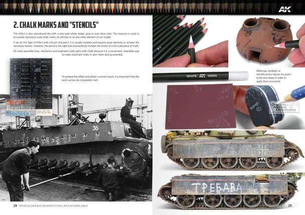 AKI000522V4 AK Interactive Learning 13: Weathering Pencil Techniques [Fourth Edition]