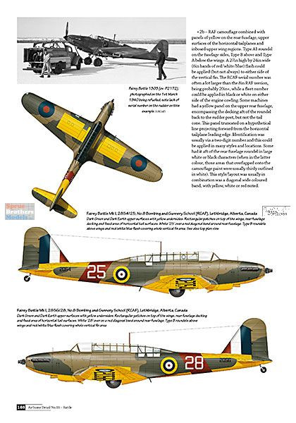 VWPAD011 Valiant Wings Publishing Airframe Detail No.11 - The Fairey Battle - A Technical Guide