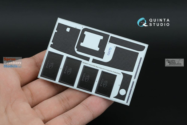 QTSQR35037 1:35 Quinta Studio 3D Decal - KrAZ-6322 Floor Mats & Mudguards (HBS kit)