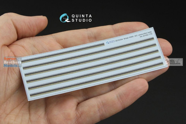 QTSQD32264 1:32 Quinta Studio 3D Decal - British WW2 .303 (7.62) Ammunition Belts