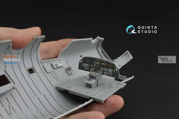 QTSQD48636 1:48 Quinta Studio 3D Decal - B-24D B-24J Liberator Pilot Compartment (HBS kit)