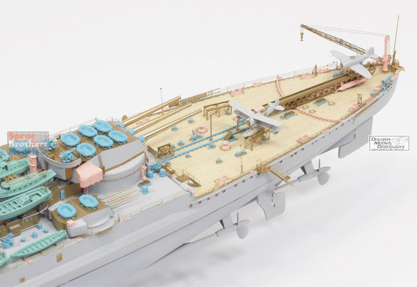 PONF37038 1:350 Pontos Model Advanced Detail Set - RN Roma 1943 (TRP kit)