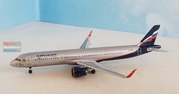 AER419930 1:400 Aeroclassics Bluebox Aeroflot A321neo Reg #VP-BRC (pre-painted/pre-built)