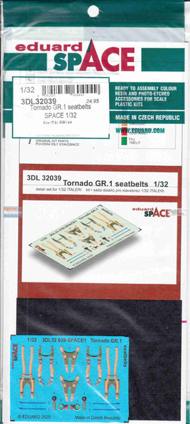 EDU3DL32039 1:32 Eduard SPACE - Tornado GR.1 Seatbelts (ITA kit)